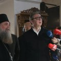 Vučić u Južnobanatskom i Podunavskom okrugu: Obišao manastir i gazdinstvo u Velikoj Plani