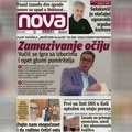 „Nova“ piše: „Zamazivanje očiju – Vučić se igra sa izborima i opet glumi pomiritelja“