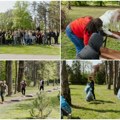 Vredni volonteri zasukli rukave u Bečeju: Učesnici su posuli novi sloj malča na trim stazi, a evo šta su mladi još uradili za…