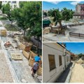 (Foto) Almaški kraj se pretvara u luksuznu šetališnu zonu: Radovi ne staju na platou, evo dokle se stiglo sa popločavanjem