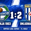 Šumadija 1903 poražena od Omladinca na svom terenu