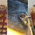 Stravičan sudar sa teretnjacima u luci Kruzer sa preko 3.000 putnika izgubio kontrolu pod olujnim vetrom trebalo da isplovi ka…