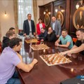 Šahovska reprezentacija Srbije na pripremama u Ečki