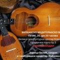 "Balkansko mediteransko veče“ sutra u velikoj sali KCNS