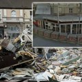 Srušen objekat na Zelenom vencu, zatvoren jedan izlaz iz podzemnog prolaza FOTO