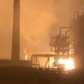 Razorni udar na najveću rafineriju Rosnjefta Jedan pogon u plamenu, objavljeni dramatični snimci (video)