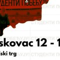 Nalepnice,, Studenti pobeđuju,, dele se danas u Leskovcu, Vučju, Strojkovcu, Bunuškom Čifluku