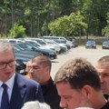 Vučić u Prohoru Pčinjskom meštanima obećao asfaltiranje u Kleničkom kraju (Video)