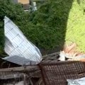 Nevreme odnelo krov sa zgrade na Julinom brdu – u stanovima više nema života