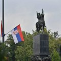 Српска застава се вијори и у Нишу - обележава се Дан српског јединства, слободе и националне заставе
