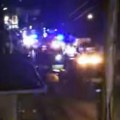 Zastrašujući sudar tri vozila u Sjenici: Od siline udarca prepolovljena bandera! Građani uznemireni (video)