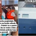 (Video) Užas na Lefkadi Umalo sudar dva broda; Bilo i srpskih turista; Putnike posada držala kao taoce nasred mora