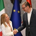 "Zahvalan sam na podršci Italije": Vučić se oglasio nakon sastanka sa Đorđom Meloni