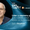 7. CEO Summit Beograd - Lider u vremenu pritiska – kako ostati veran viziji kada svi sumnjaju?