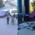 (Uznemirujući video) Sin milijardera "lamborginijem" pokosio muškarca na štakama Velikom brzinom se zabio u njega na šetalištu…