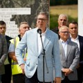 Predsednik Vučić obilazi rekonstruisani put Raška - Novi Pazar: Radovi završeni tri meseca pre roka