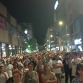 Протест у Ужицу: Вечерас без блокаде магистрале, већ је блокирана на другим деоницама (ФОТО)