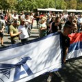 Vazduhoplovna akademija u totalnoj obustavi, održan protest zaposlenih ispred Ministarstva VIDEO