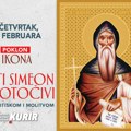 Uz Kurir u četvrtak, 26. februara – veliki duhovni dar: ikona Svetog Simeona Mirotočivog!