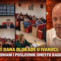 Četiri dana blokade u Ivanjici: amandmani i poslovnik umesto radova – građani čekaju, politika otežava, Jovićević se sakrio…