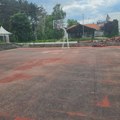 Počela obnova košarkaškog terena u Velikom parku