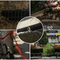 (Foto) pešaci, ponesite šlemove - obrušava se bezistan! Ruglo, toliko se otvorio plafon da golubovi žive unutra