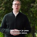 "Budućnost je uvek u rukama žena": Vučić objavio snimak u kojem poručuje: "Kad bi one stale, sve bi u Srbiji stalo"…