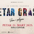 Petar Grašo najavio turneju povodom 30 godina karijere - zakazao koncert u Sava Centru za 21. mart 2025.