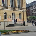 Uhapšen muškarac koji je pisao grafite po Gradskoj kući
