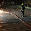 Uklonjen deo krova škole oštećen tokom nevremena u Kragujevcu