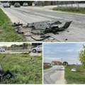 Dve osobe povređene, vozila gotovo smrskana Strahovit sudar na starom putu Čačak – Kraljevo