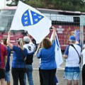 Navijači Bosne "obojili" centar Toronta VIDEO