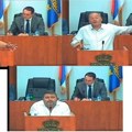 Zdravković, Cakić i Stevčić: Privatne kombinacije, kokarda i petokraka