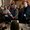 Vučić u Gadžinom Hanu: Građani žele da budu „svoji na svom“, najavljena fabrika za 70 do 80 zaposlenih