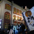 "Znanje je moć": Protestna šetnja od Rektorata Univerziteta u Beogradu do Hrama Svetog Save