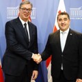 Vučić: Parlamentarna saradnja može da bude dodatni zamajac odnosima Srbije i Gruzije