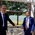 "Jedan od istinskih prirodnih dragulja Srbije" Vučić sa Žiofreom na Oblačinskom jezeru: Verujem da ćemo uspeti da uredimo…