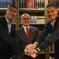 Renato Vugrinec i Stefan Mitrović zvanično postali deo SNS: Vučević im poželeo dobrodošlicu (foto)