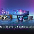 Kupovinom odabranih Gigabyte laptop računara i OLED monitora, na poklon dobijaš Steam code vaučer u vrednosti do 350€