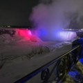 Proslava Dana državnosti Srbije širom sveta: Nijagarini vodopadi u bojama srpske trobojke