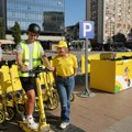 Obuke za vožnju električnih trotineta Yandex Go ponovo održane u Nišu