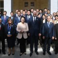 "Velika čast i zadovoljstvo" Predsednik Vučić sa Čen Bo obišao Kineski institut za međunarodne studije u Pekingu (foto)