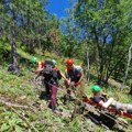 Vežba Gorske službe spasavanja na Ljutom kršu