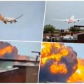 Avion pao na zgradu! Jezivi snimci eksplozije i požara, rep visi sa zgrade! Oglasili se zvaničnici: "Slomljenog sam srca"…
