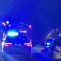 Udes na putu ka Smederevu: Policija, vatrogasci i Hitna pomoć na terenu (foto)