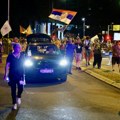 Studenti koji pešače za Novi Sad dočekani u Kragujevcu i Kosjeriću