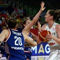 Košarkašice Crne Gore i Srbije doživjele teške poraze u četvrtfinalu Eurobasketa