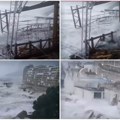 Džinovski talasi uništili ruske položaje na krimu! Velika oluja saveznik Ukrajini - "Oprani su rovovi" (video)