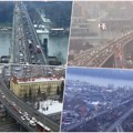 Kolone na sve strane, zakrčene glavne saobraćajnice u Beogradu: Na Gazeli vozila mile, haos i na Pančevcu (foto)