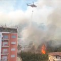 Helikopteri nadleću Rim pod oblakom dima - dva velika požara paralisala gradske ulice